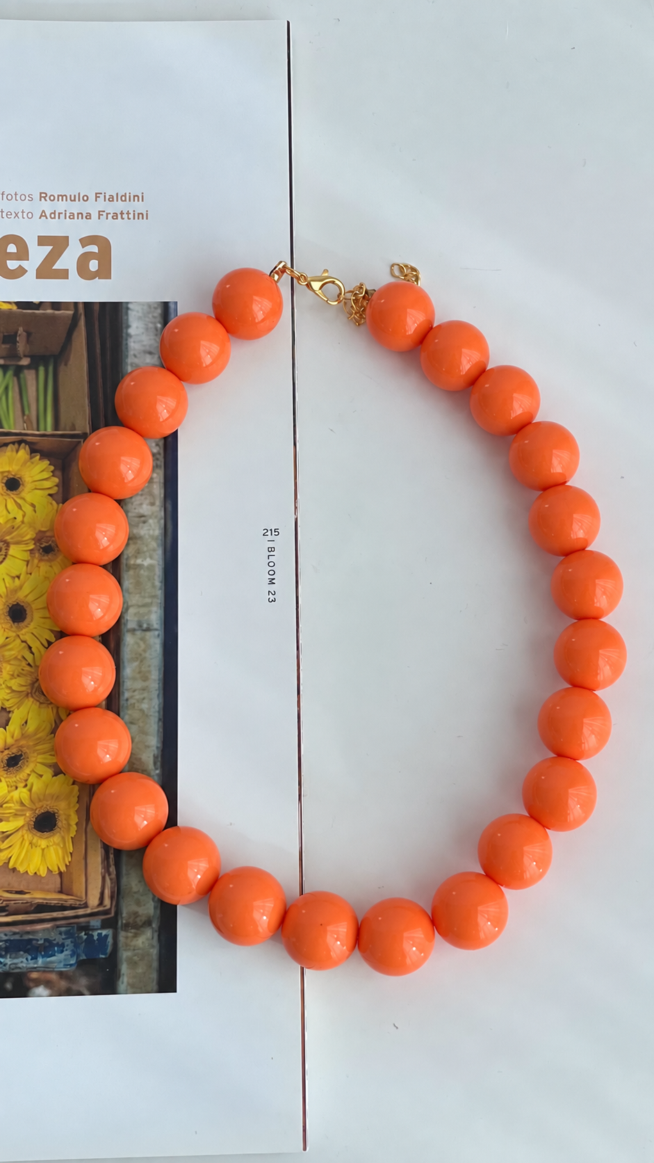 Colar Gioia Laranja
