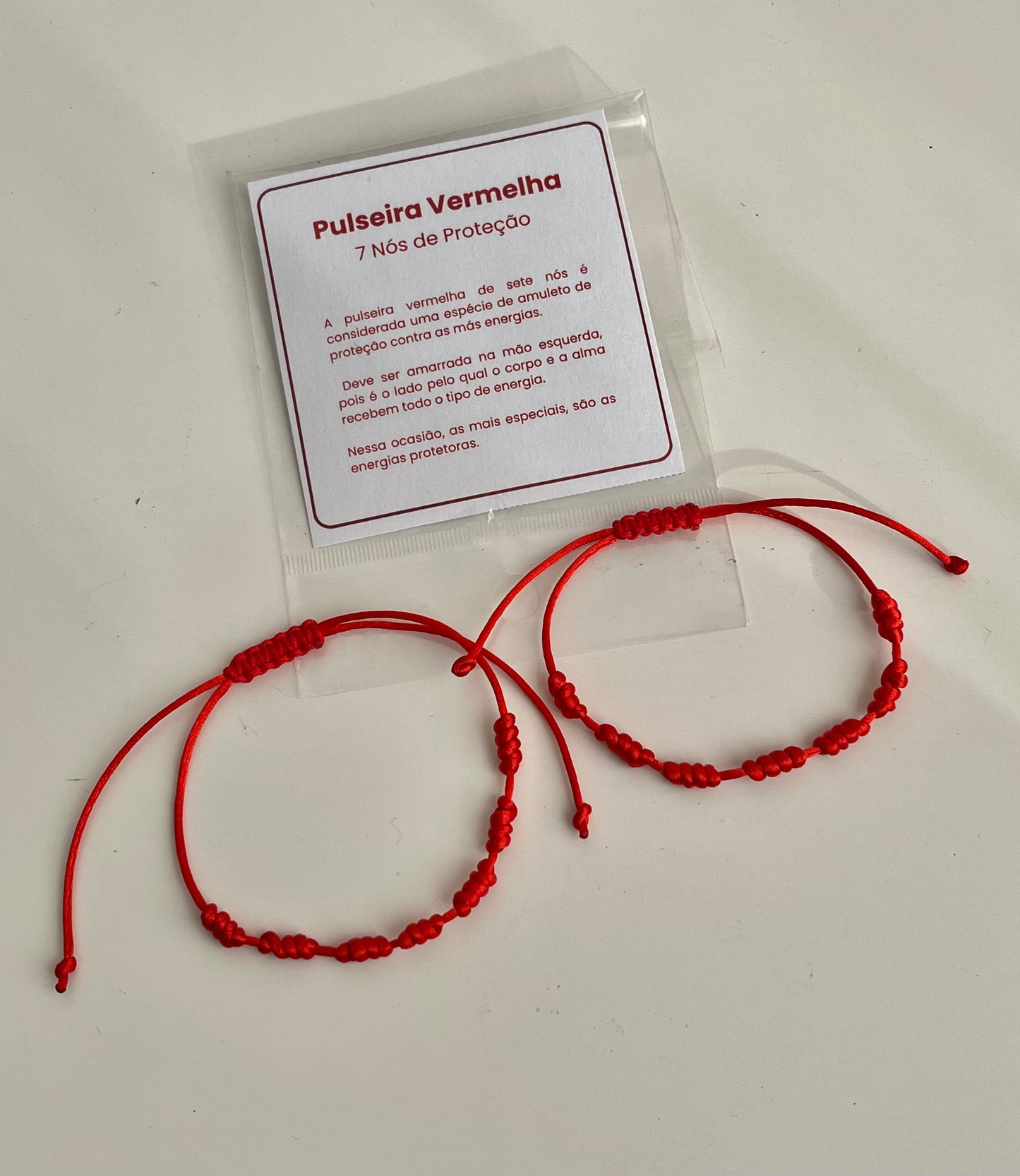 Kit 2 Pulseiras 7 Nós