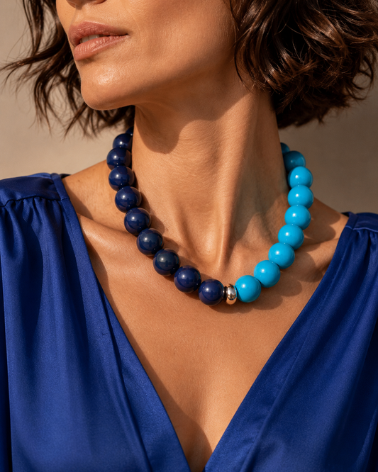 Colar Gioia Azul