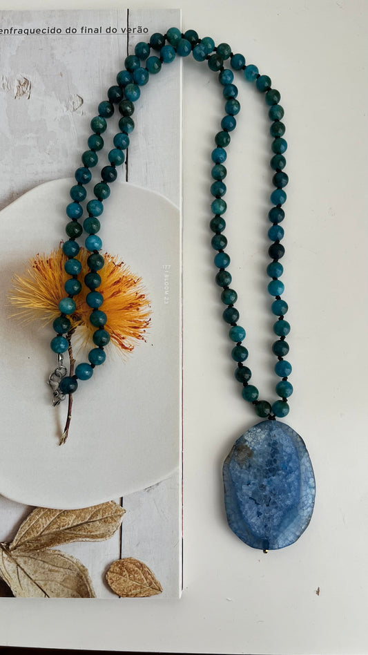 Colar Zoe Apatita