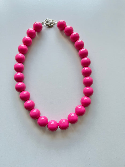 Colar Bolas Bianca Pink