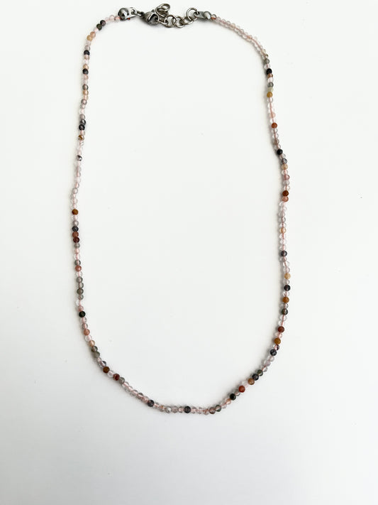 Chocker em Ágata Indiana