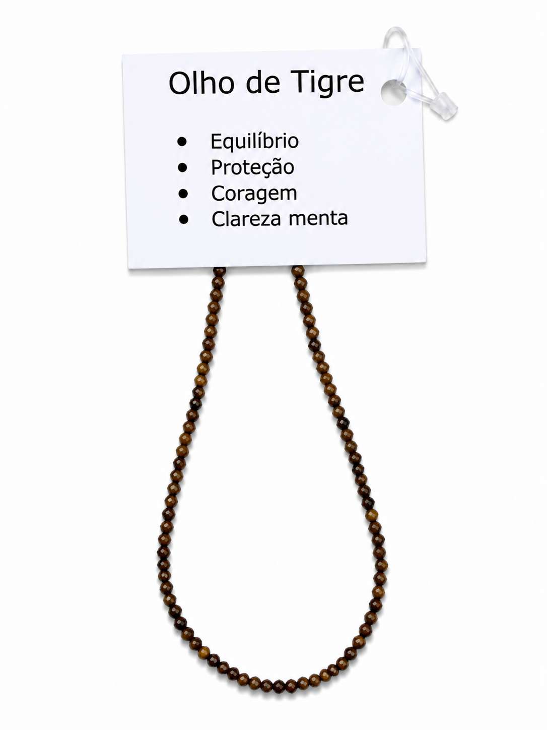 Chocker em Olho de Tigre