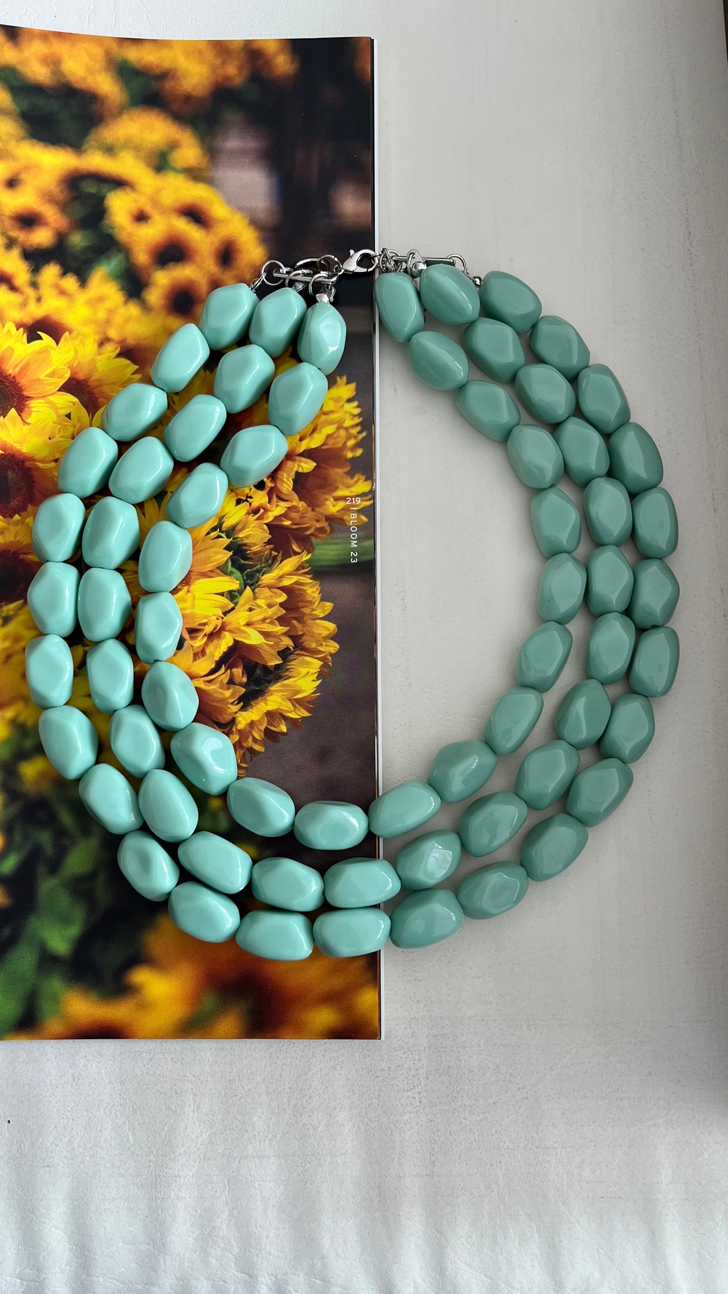 Colar Laura Verde Menta