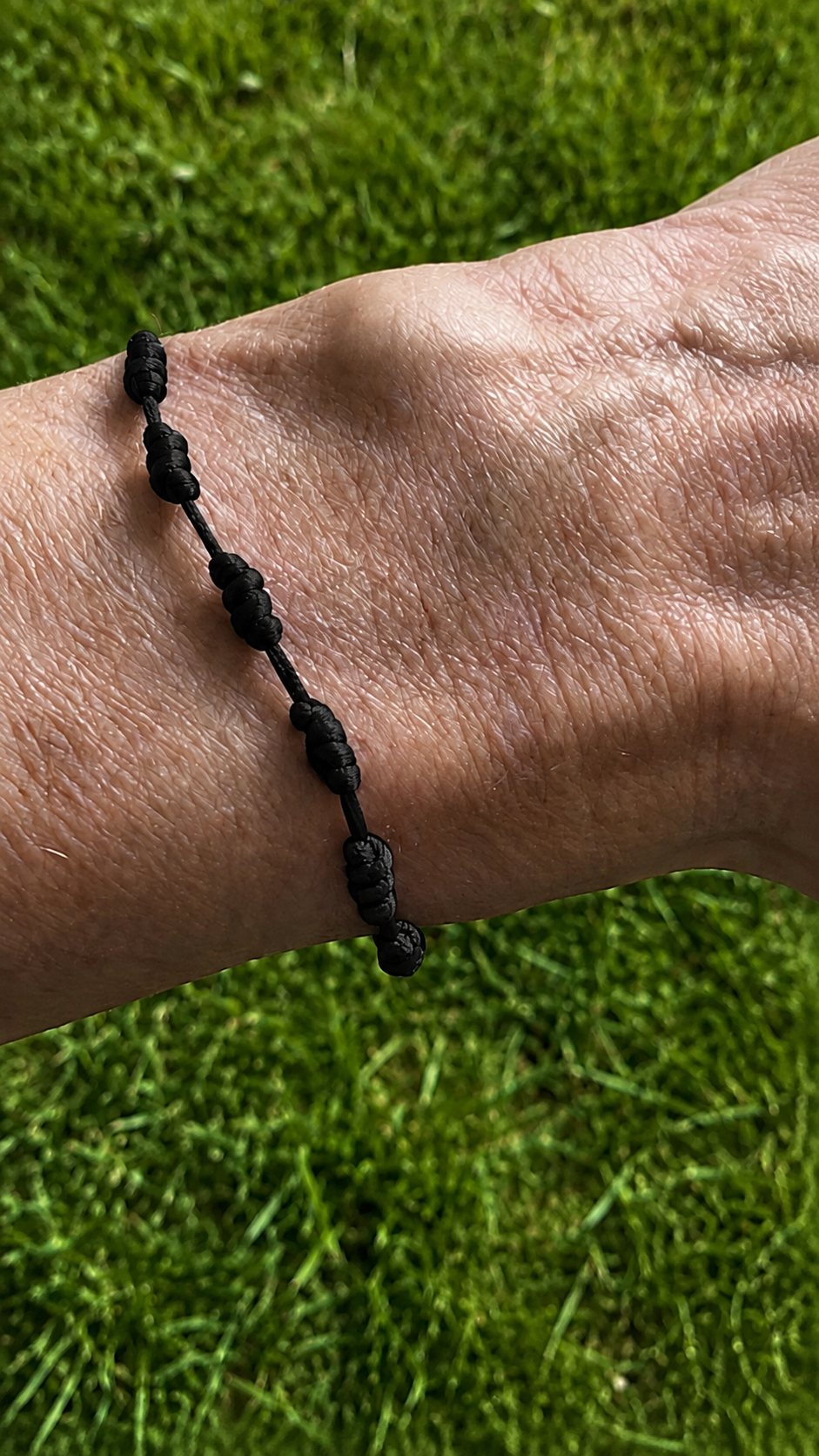 Pulseira 7 Nós Preta