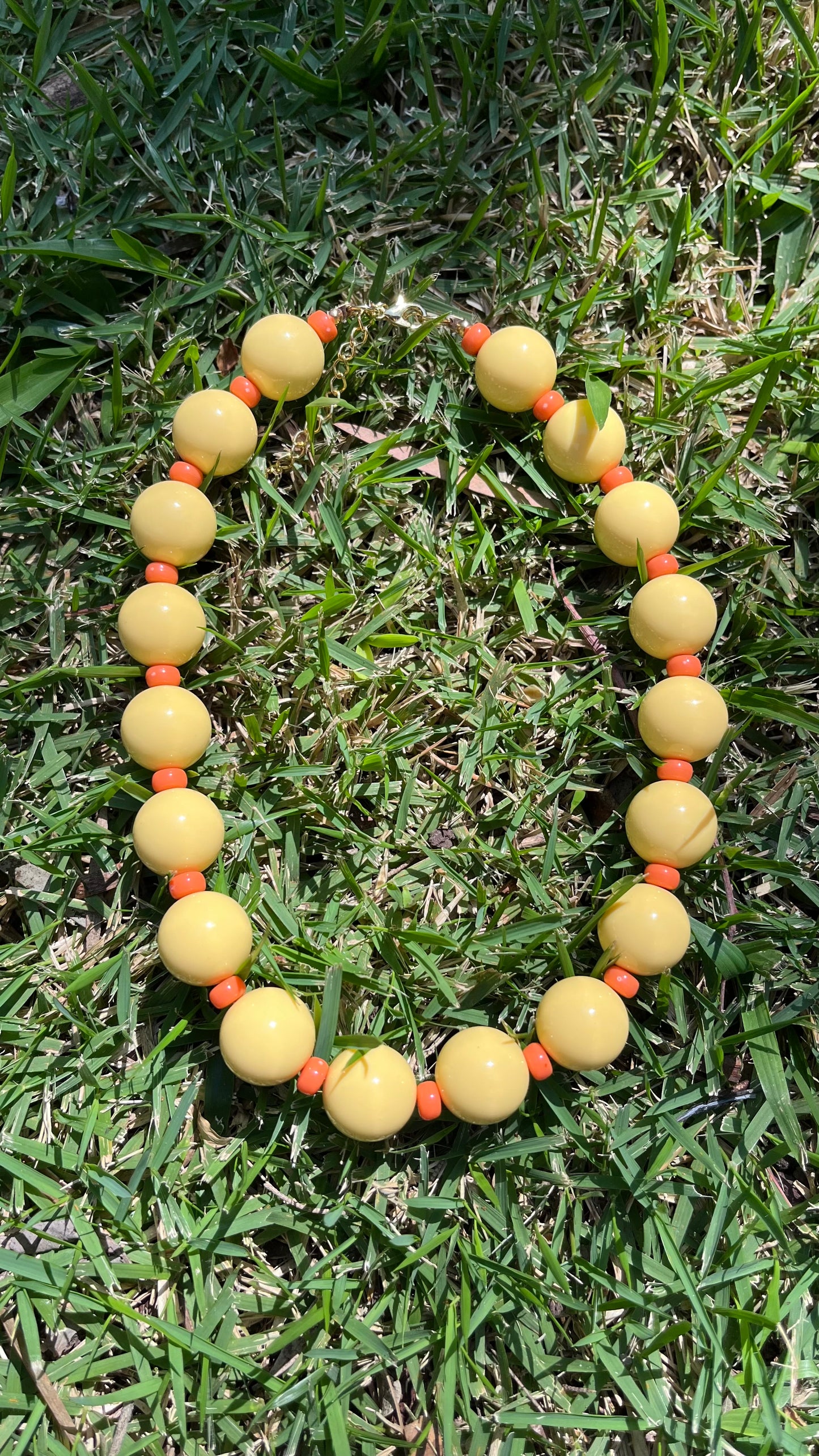 Colar Gioia Amarelo